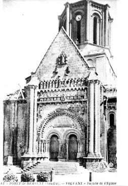 Iconographie - Façade de l'église