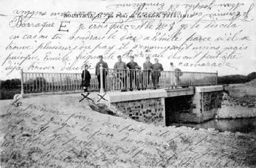 Iconographie - Le pont de la Guerre 1914-1915