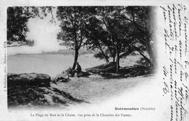 Iconographie - La plage du Bois de la Chaize