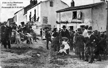 Iconographie - Fête de La Montagne (13 Mai 1906) - Promenade de d'Alarun