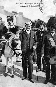 Iconographie - Fête de La Montagne (13 Mai 1906) - Promenade de d'Alarun