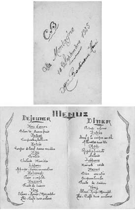 Iconographie - Menu