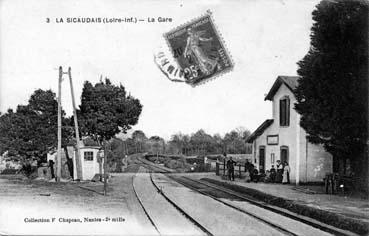 Iconographie - La Sicaudais - La Gare
