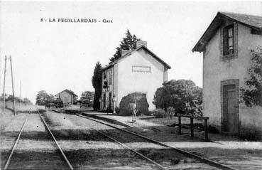 Iconographie - La Feuillardais - La Gare
