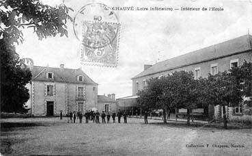 Iconographie - Intérieur de l'école