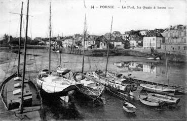 Iconographie - Le port, les quais à basse mer