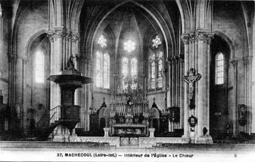 Iconographie - Intérieur de l'église - le choeur