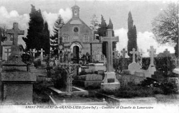 Iconographie - Cimetière et chapelle Lamoricière