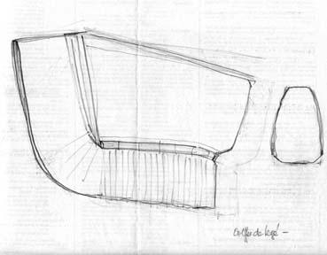 Iconographie - Croquis de la coiffe de Legé