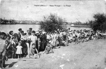 Iconographie - Trentemoult - Beau Rivage - La Plage