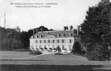 Iconographie - Château de la Seilleraye, pris à l'ouest