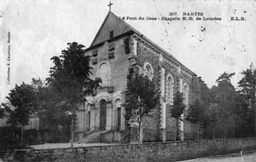 Iconographie - Le Pont-du-Cens - Chapelle N.-D. de Lourdes