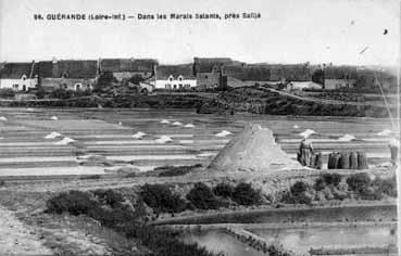 Iconographie - Dans les marais salants, près Saillé