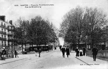 Iconographie - Place du Port-Communeau - Rue de Strasbourg