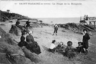 Iconographie - La plage de la Rougeole