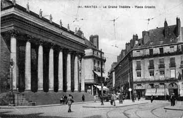 Iconographie - Le grand théâtre - Place Graslin