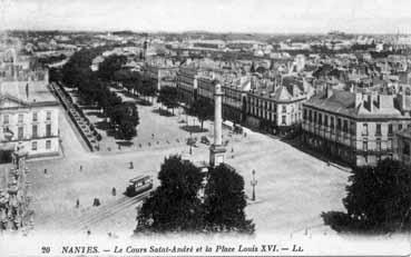 Iconographie - Le Cours Saint-André et la place Louis XVI