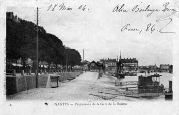 Iconographie - Promenade de la Gare de la Bourse