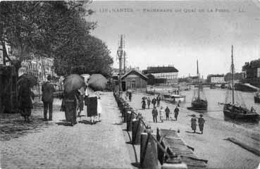 Iconographie - Promenade du quai de la Fosse