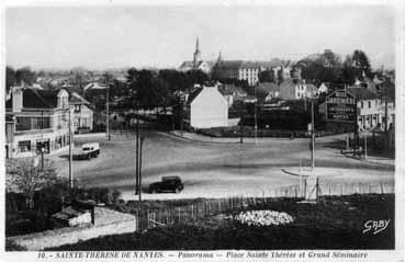 Iconographie - Panorama - Place Sainte-Thérèse et Grand Séminaire