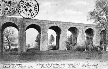 Iconographie - Le pont de la Verrière, près Nantes