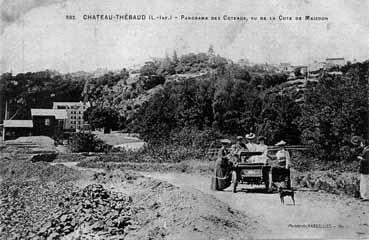 Iconographie - Panorama des coteaux, vu de la côte de la Maisdon