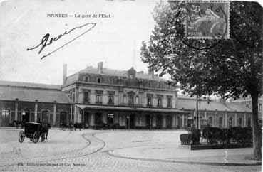 Iconographie - La gare de l'Etat