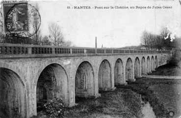 Iconographie - Pont sur la Chézine, au Repos de Jules César
