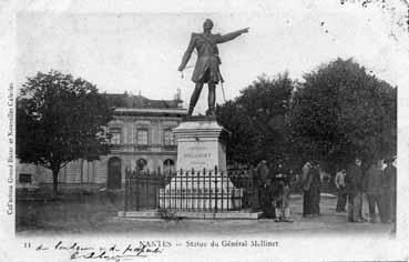 Iconographie - Statue du Général Mellinet