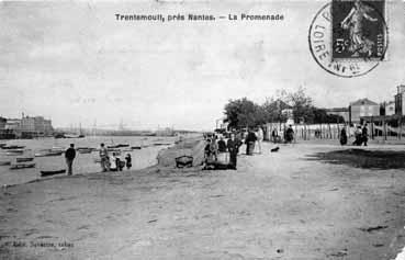 Iconographie - Trentemoult, près Nantes - La Promenade