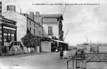 Iconographie - Trentemoult, près Nantes - Quai Jean Bart près les Embarcadères