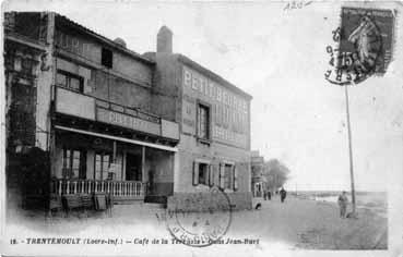 Iconographie - Trentemoult - Café de la Terrasse, quai Jean Bart