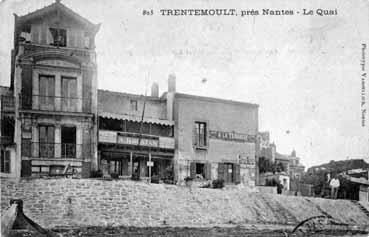 Iconographie - Trentemoult, près Nantes - Le quai