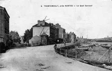 Iconographie - Trentemoult, près Nantes - Le quai Surcouf