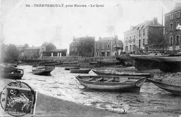 Iconographie - Trentemoult, près Nantes - Le quai