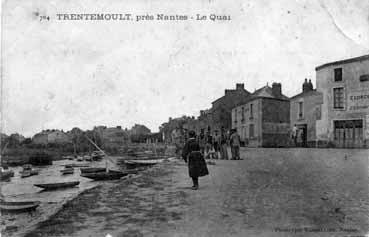 Iconographie - Trentemoult, près Nantes - Le quai