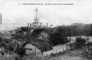 Iconographie - Au pied du calvaire de la plage Bethléem