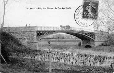 Iconographie - Les Couëts, près Nantes - Le pont des Couëts