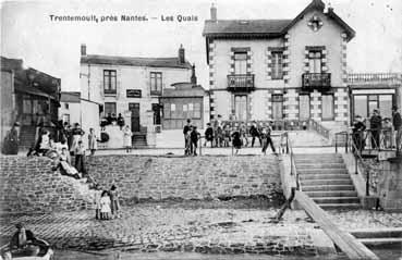 Iconographie - Trentemoult, près Nantes - Les quais