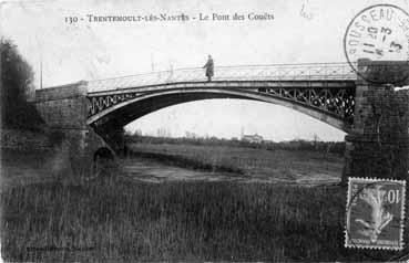 Iconographie - Trentemoult-lès-Nantes - Le pont des Couëts