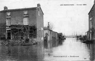 Iconographie - Trentemoult - Norkhouse - Les inondations