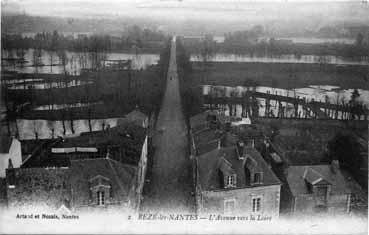 Iconographie - L'avenue vers la Loire