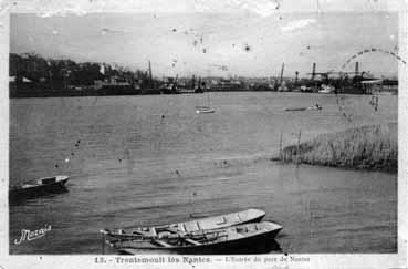 Iconographie - Trentemoult-lès-Nantes - L'entrée du port de Nantes