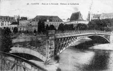Iconographie - Pont de la Rotonde - Château et Cathédrale