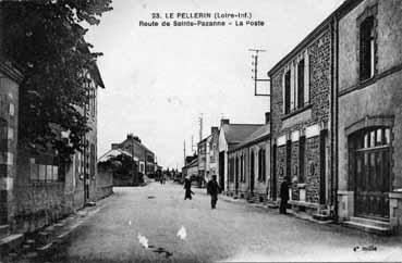 Iconographie - Route de Sainte-Pazanne - La poste