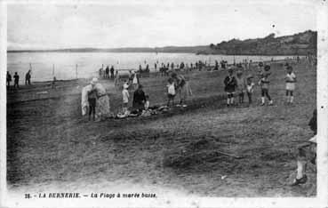 Iconographie - La plage à marée basse