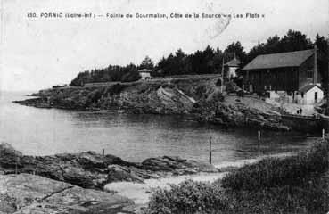 Iconographie - Pointe de Gourmalon, côte de la Source - "Les Flots"