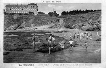 Iconographie - La Joselière - Plage et établissement Saint-Joseph