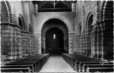 Iconographie - Intérieur de l'église carolingienne