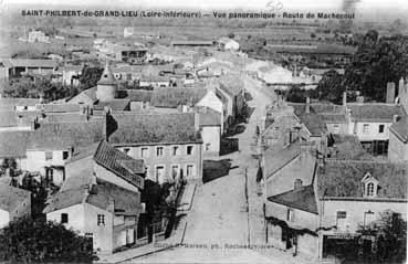 Iconographie - Vue panoramique - Route de Machecoul